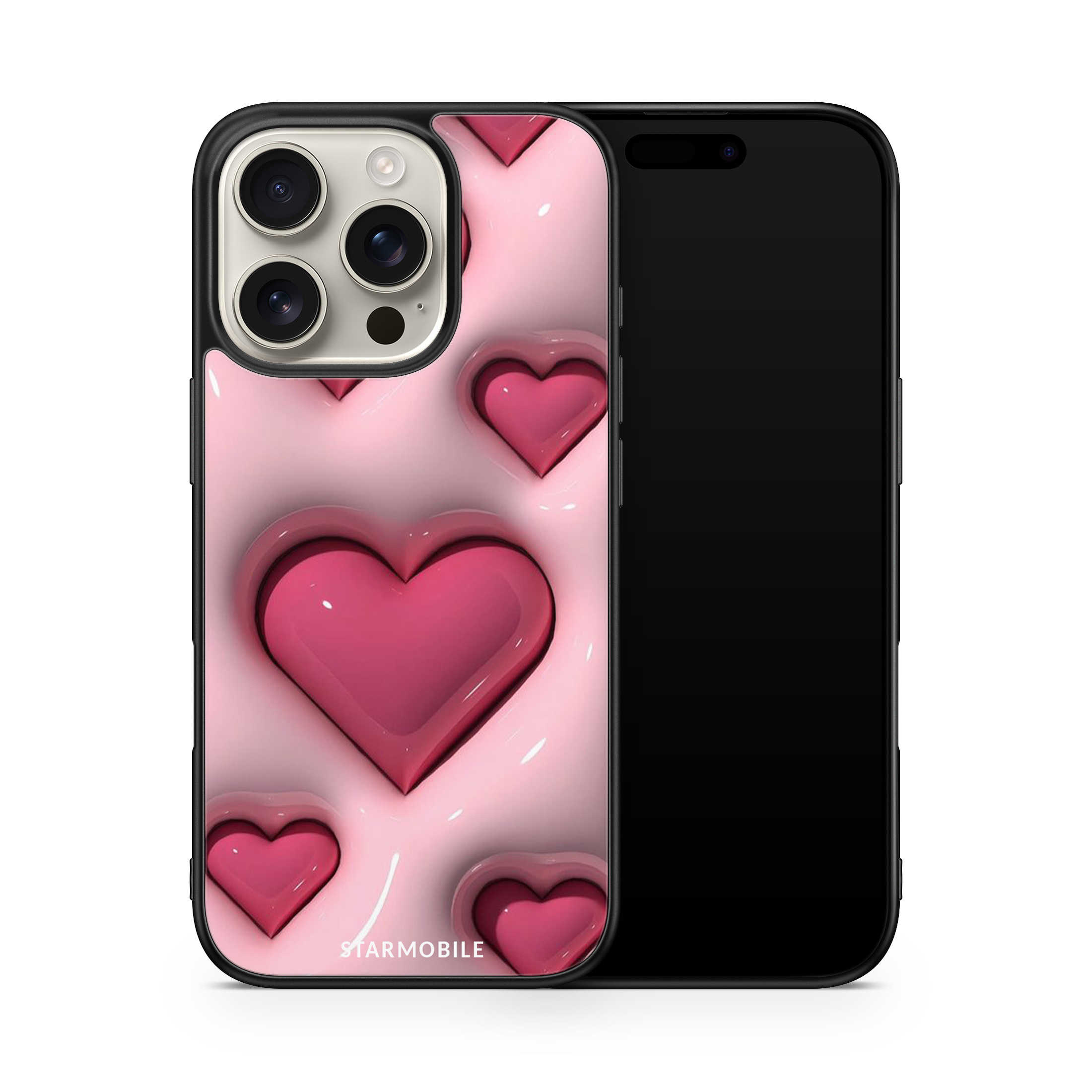 Husa Puffer Heart Apple iPhone Impact Ultra