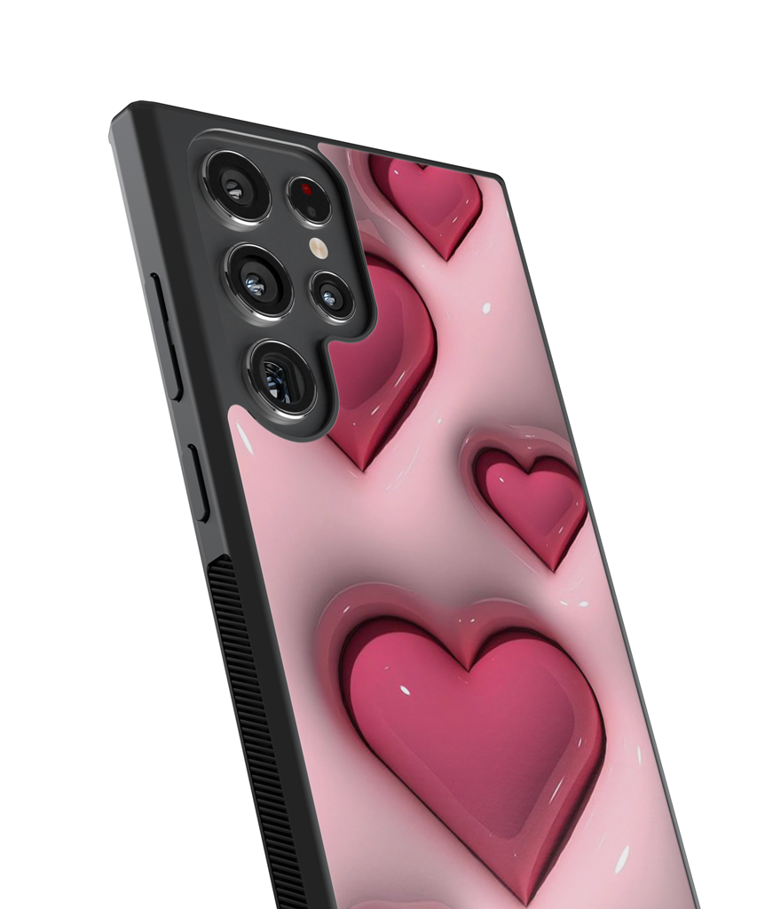 Husa Puffer Heart Samsung Impact Ultra
