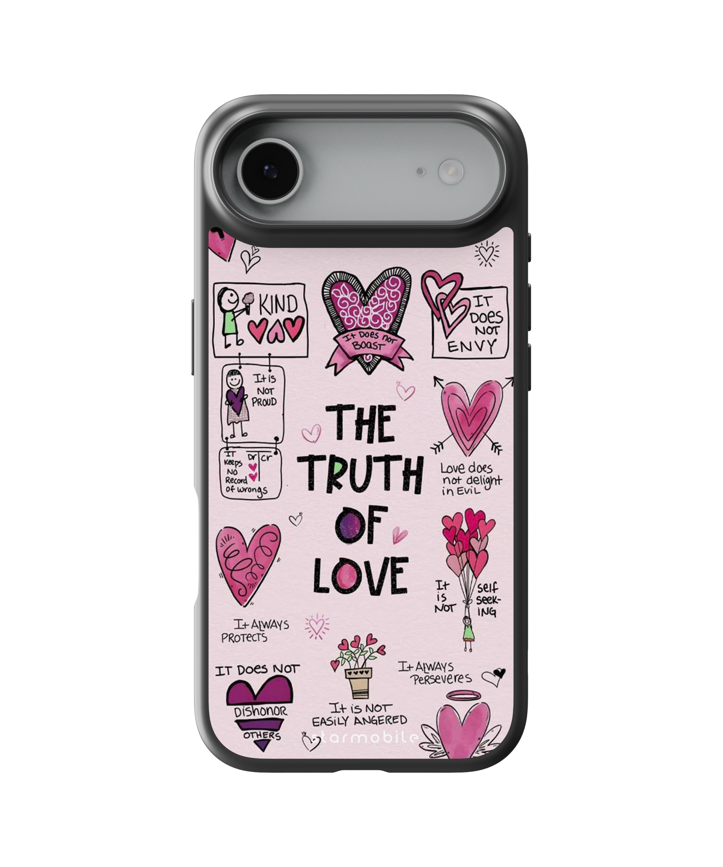 Husa The truth of love Apple iPhone Impact Ultra