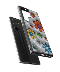 Husa Flowers 3D Samsung Impact Ultra