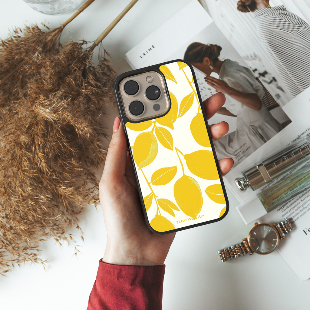 Husa Lemon Leaves Apple iPhone Impact Ultra
