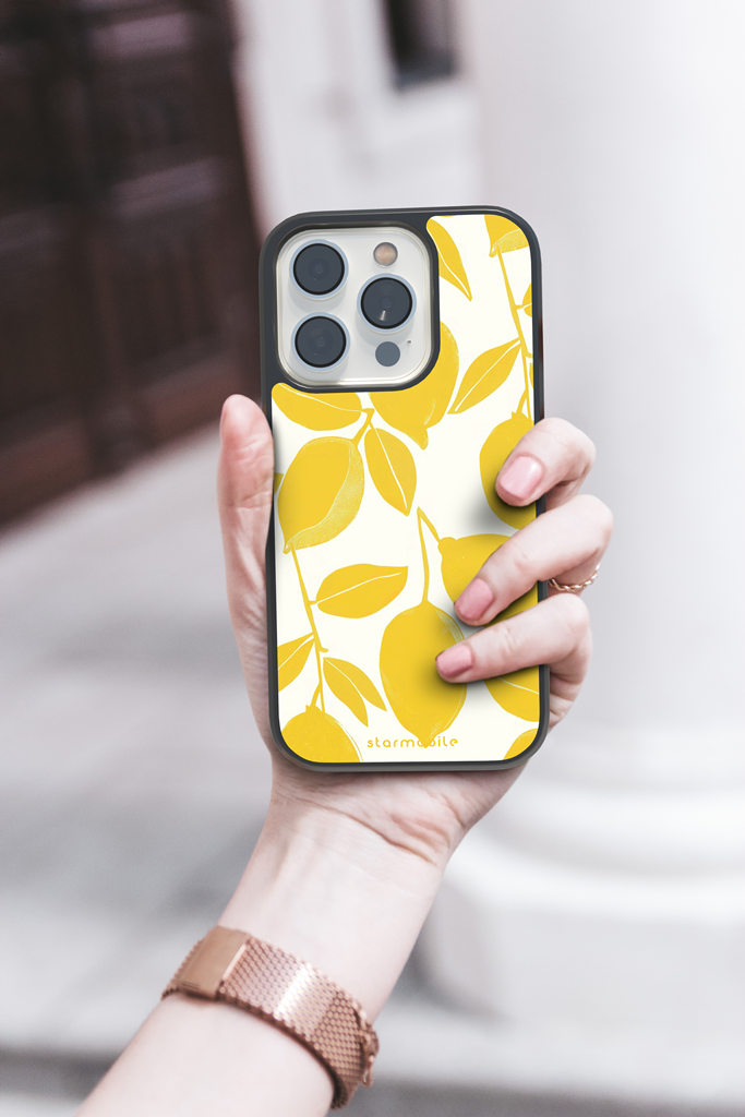 Husa Lemon Leaves Apple iPhone Impact Ultra