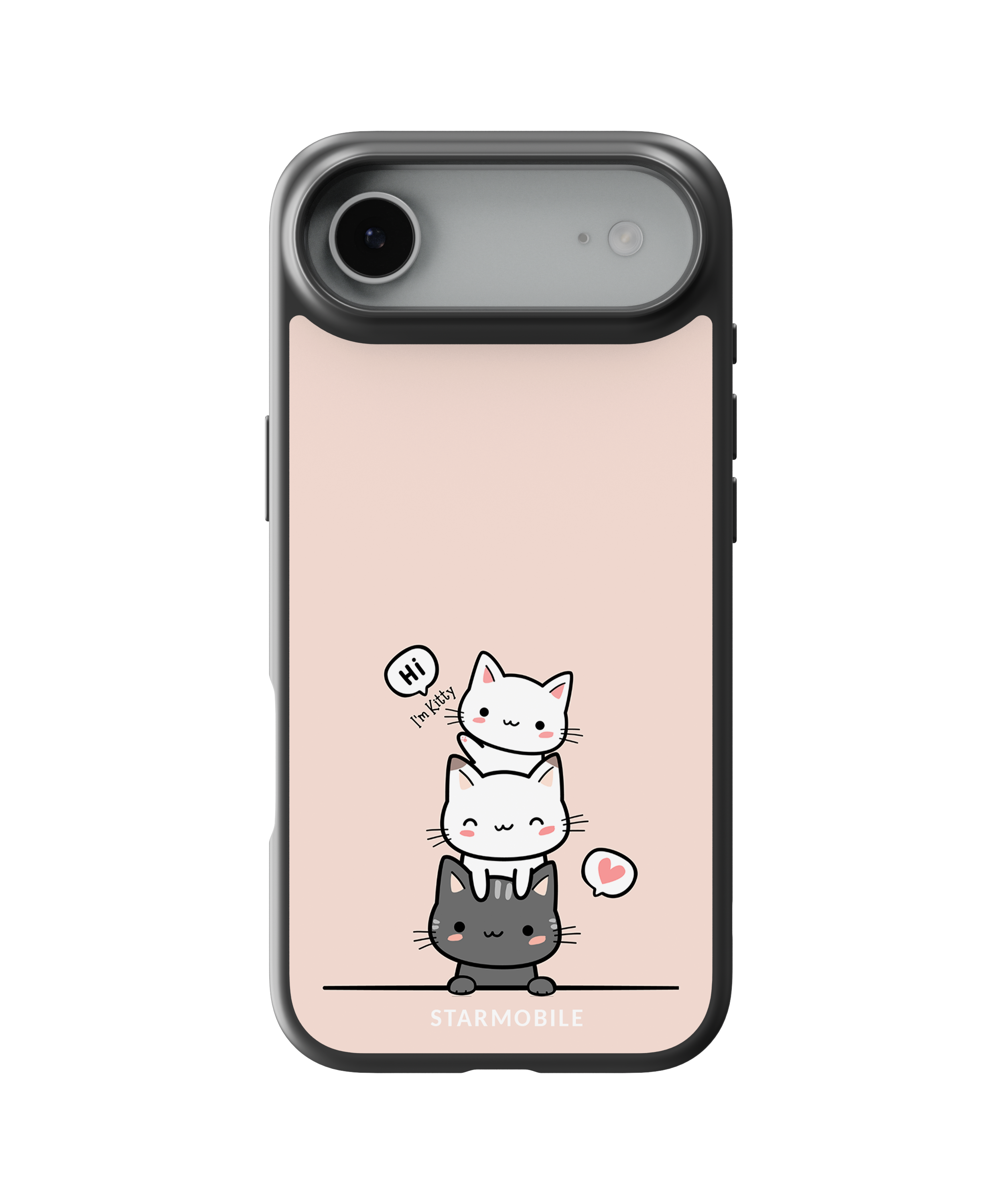 Husa Pink Kitty Cat Apple iPhone Impact Ultra