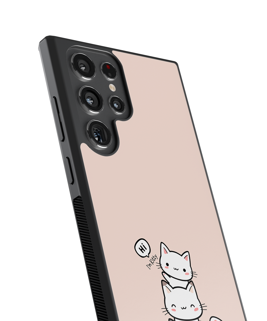 Husa Pink Kitty Cat Samsung Impact Ultra