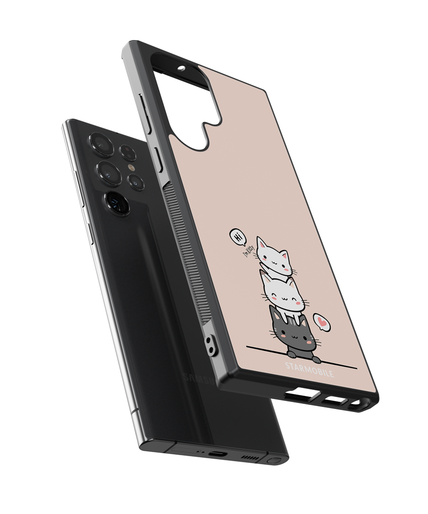 Husa Pink Kitty Cat Samsung Impact Ultra