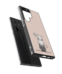 Husa Pink Kitty Cat Samsung Impact Ultra
