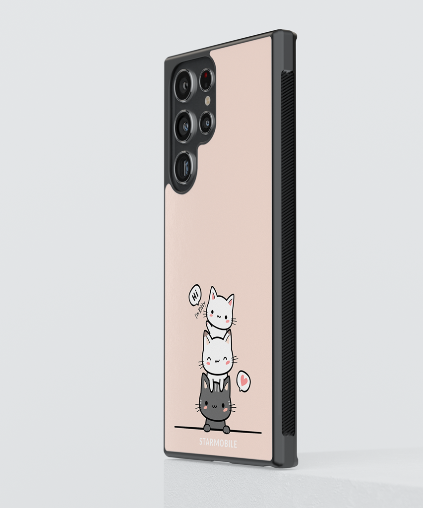 Husa Pink Kitty Cat Samsung Impact Ultra