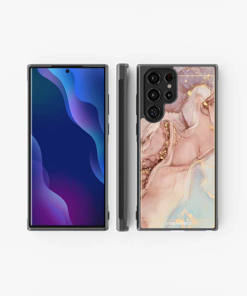 Husa Beige Abstract Samsung Impact Ultra