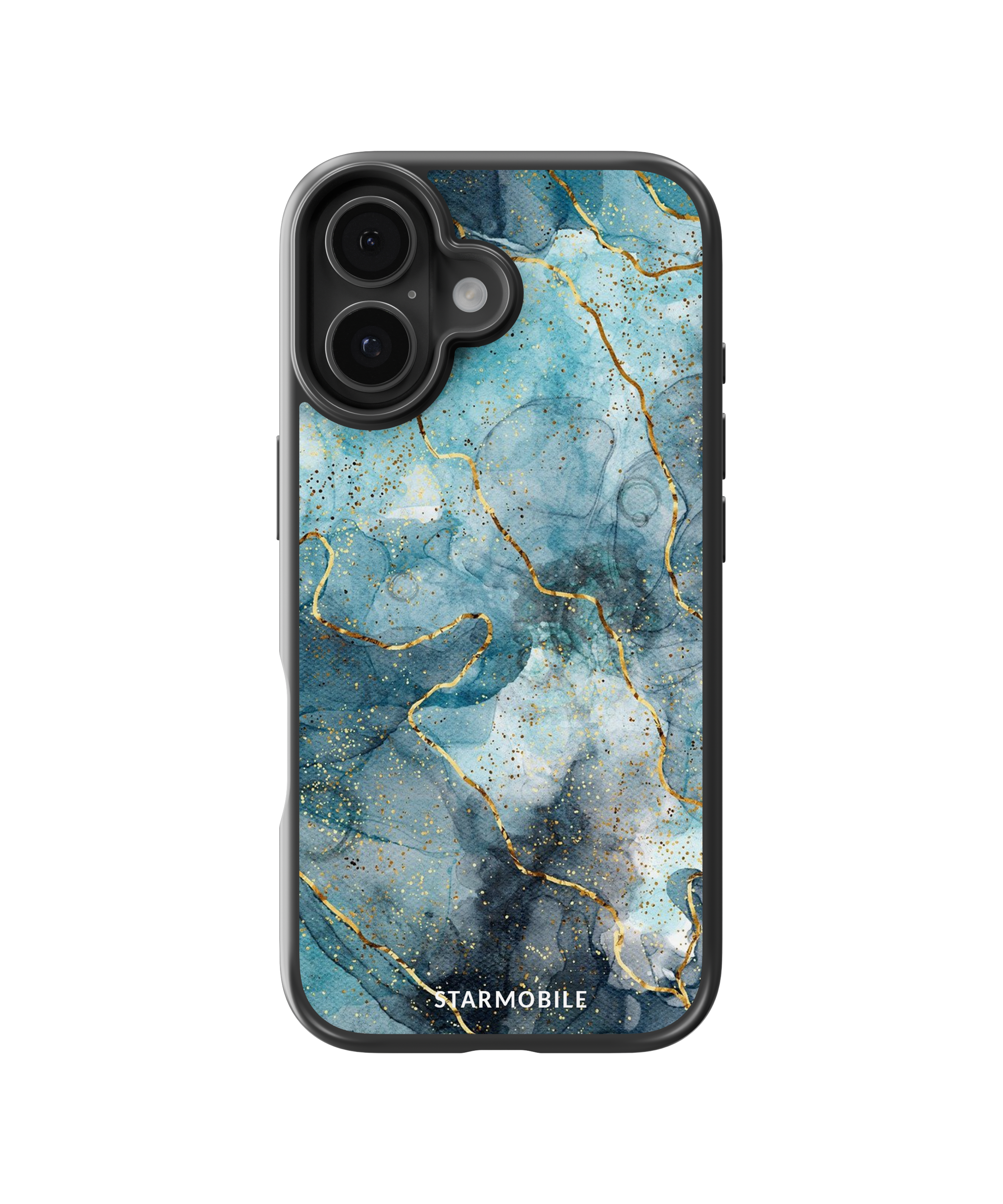 Husa Blue Gold Apple iPhone Impact Ultra