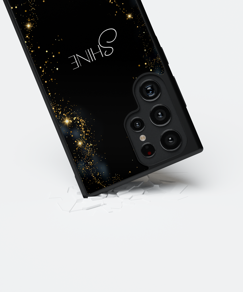 Husa Gold Black Shine Samsung Impact Ultra