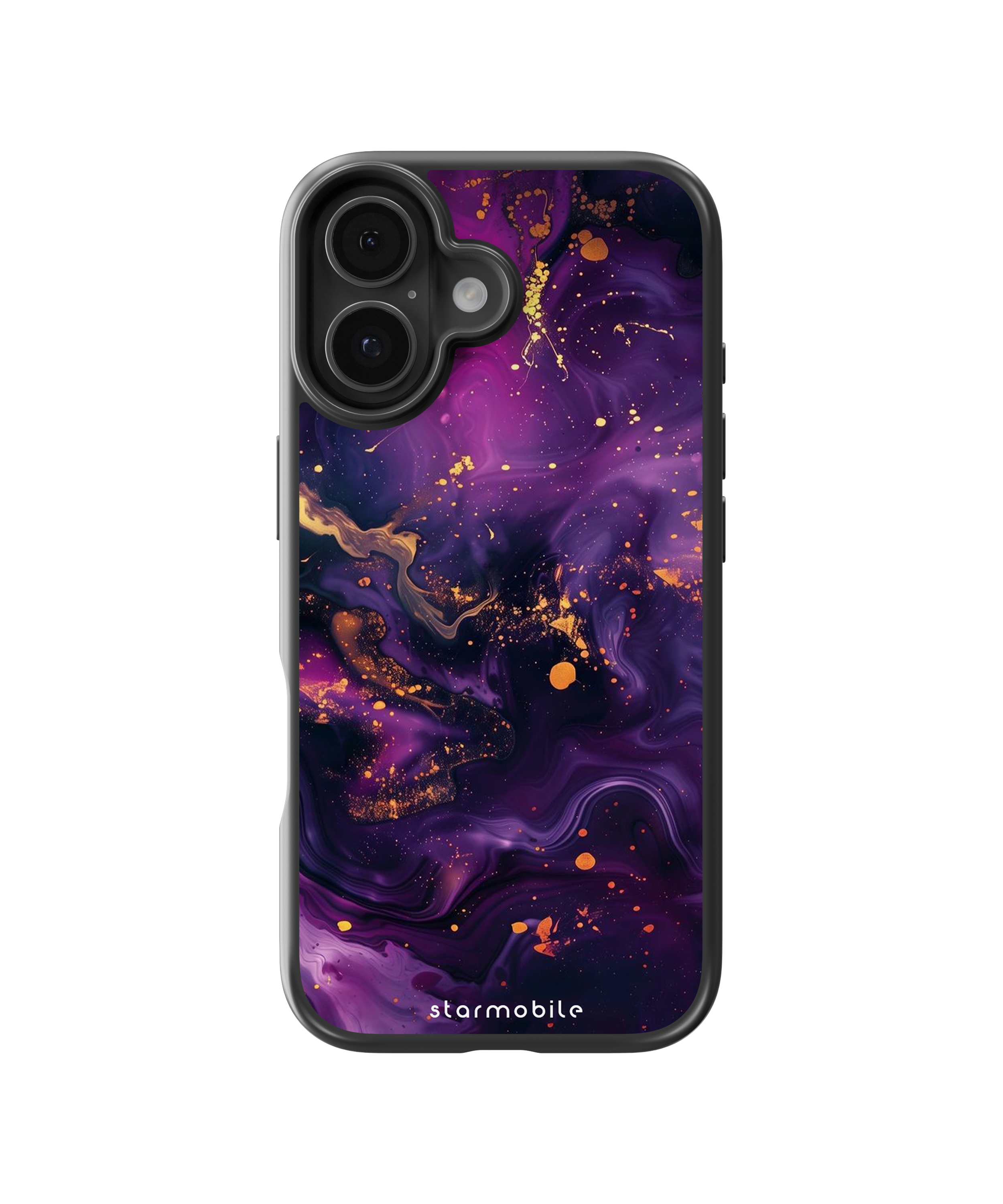 Husa Violet Abstract Apple iPhone Impact Ultra