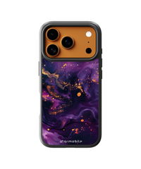 Husa Violet Abstract Apple iPhone Impact Ultra
