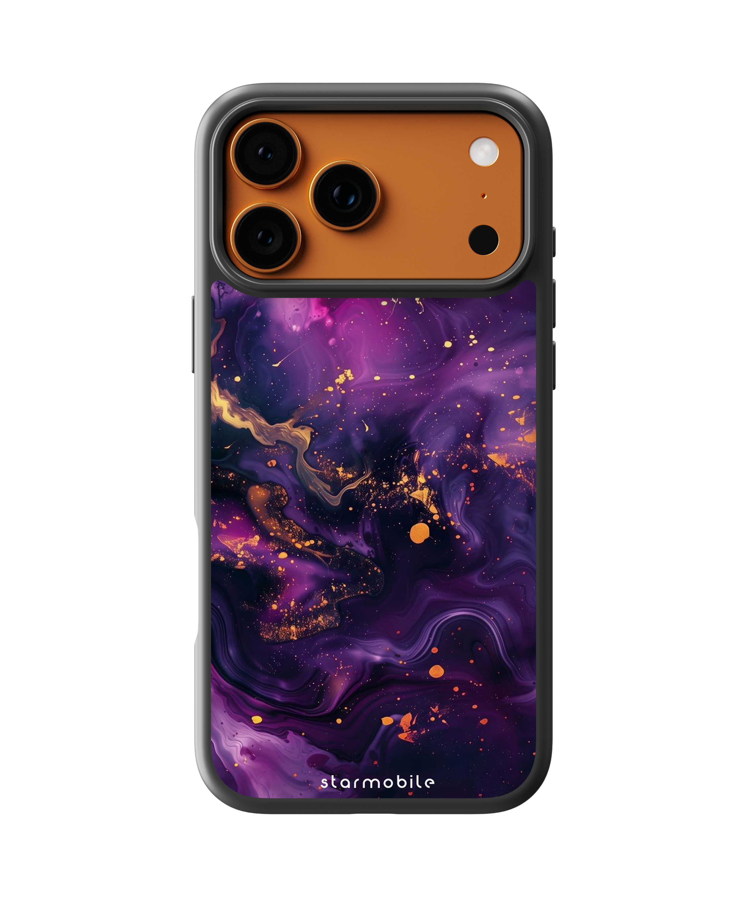 Husa Violet Abstract Apple iPhone Impact Ultra