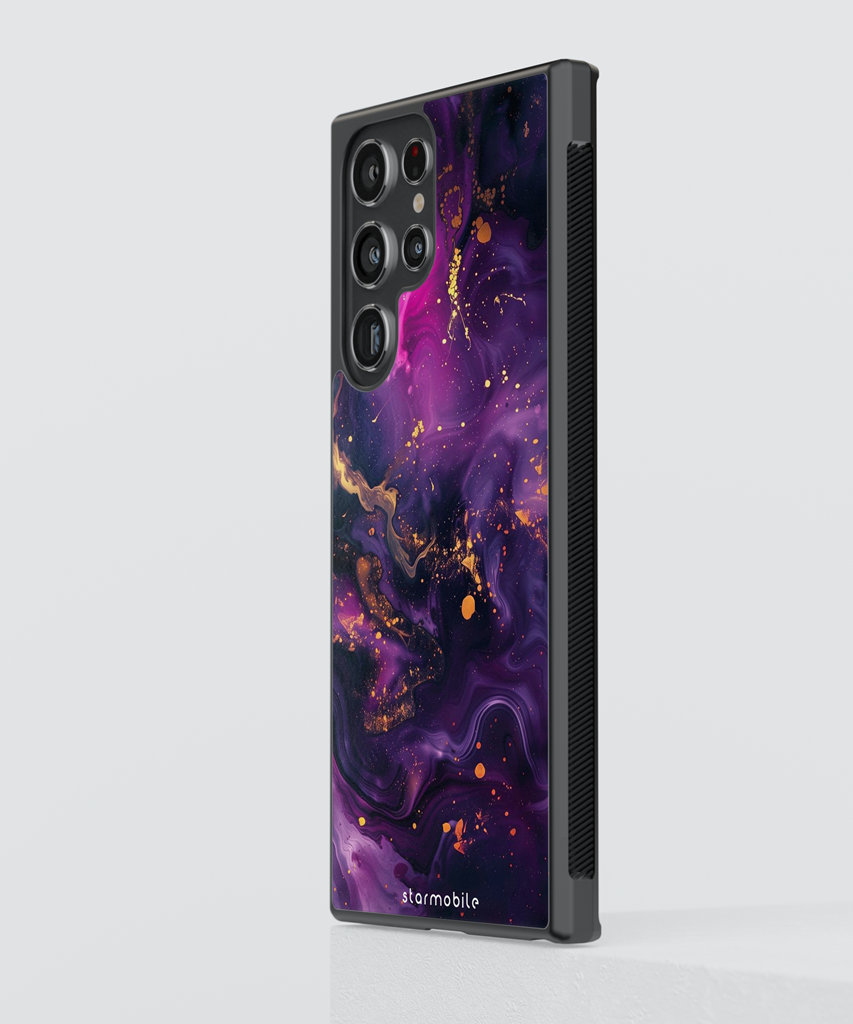 Husa Violet Abstract Samsung Impact Ultra