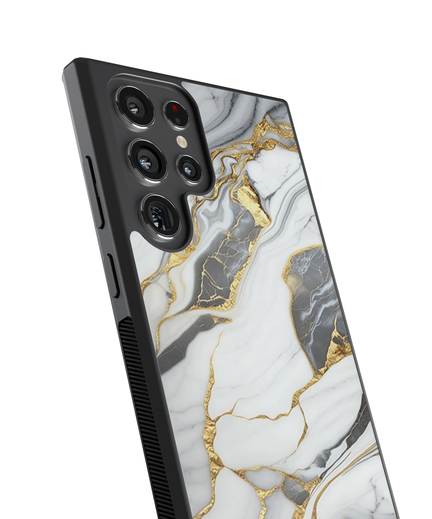 Husa White Gold Samsung Impact Ultra