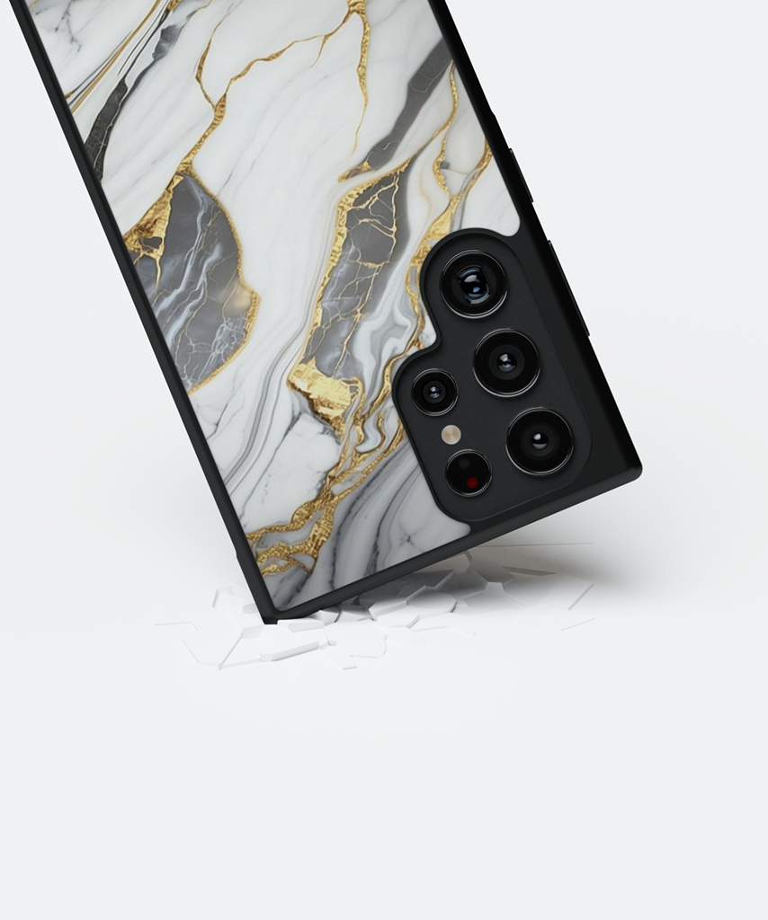 Husa White Gold Samsung Impact Ultra