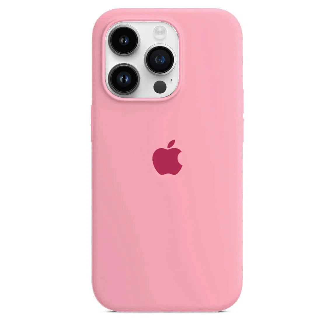 Pink Silicone Case iPhone