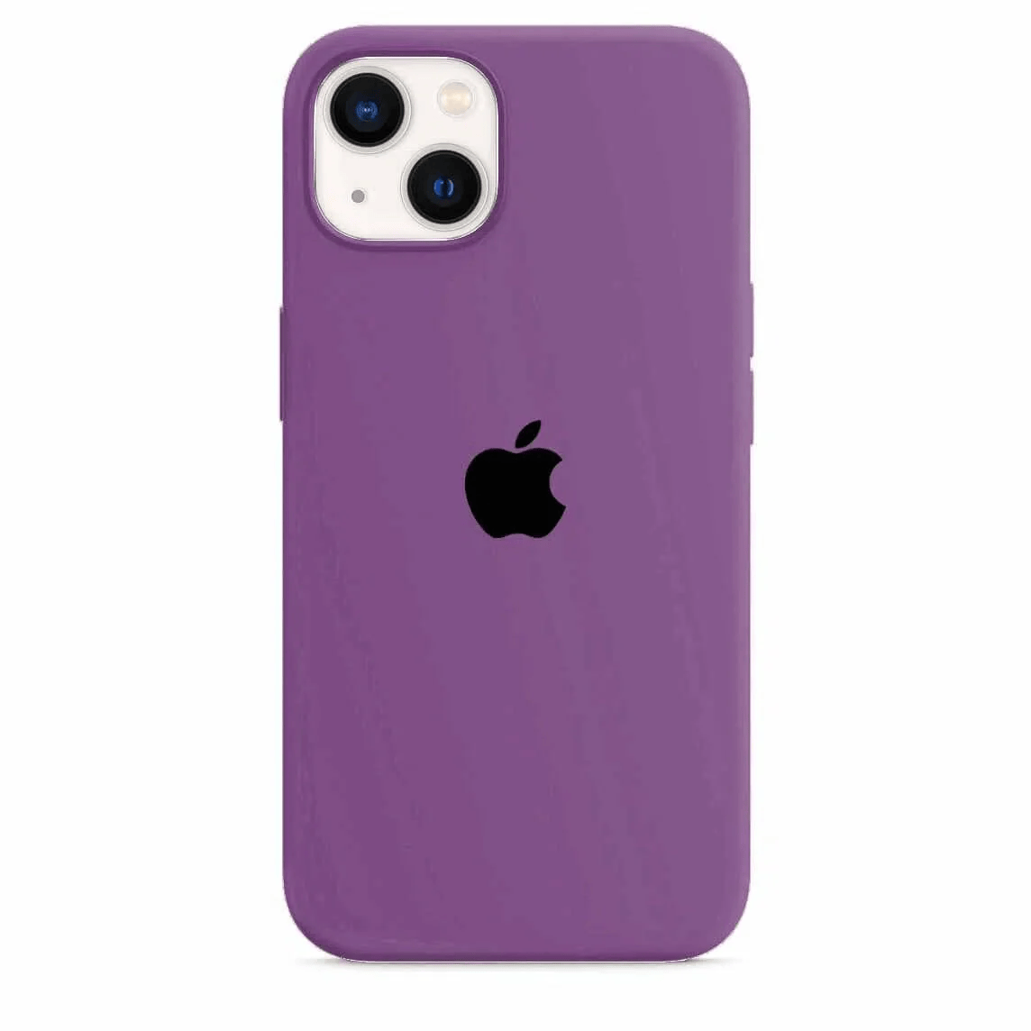 Purple Silicone Case iPhone