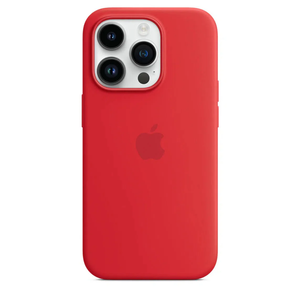 Red Silicone Case iPhone