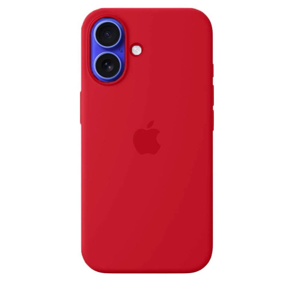 Red Silicone Case iPhone