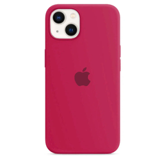 Husa Silicon iPhone Rose Red