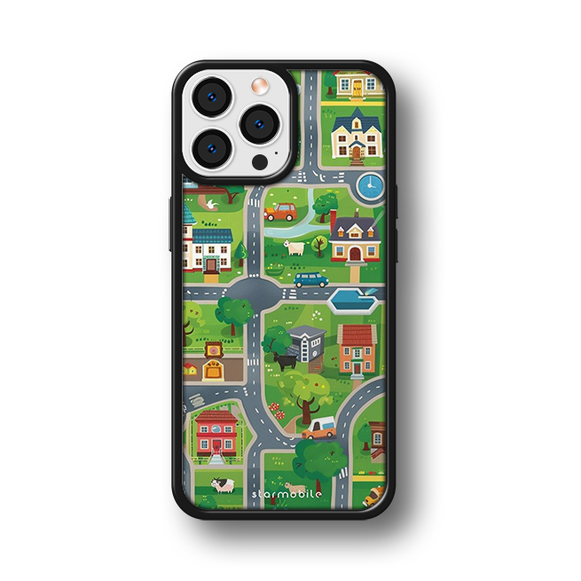 Husa City Carpet Apple iPhone Impact Ultra