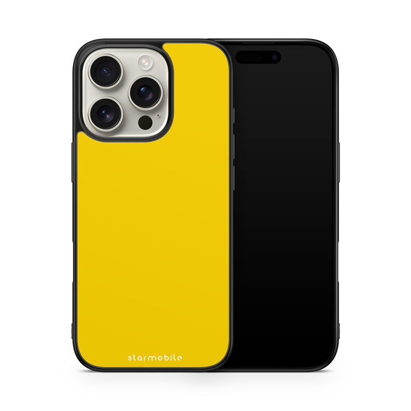 Husa Yellow Apple iPhone Impact Ultra