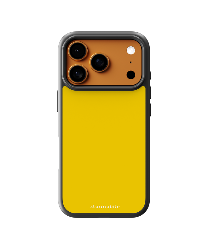 Husa Yellow Apple iPhone Impact Ultra