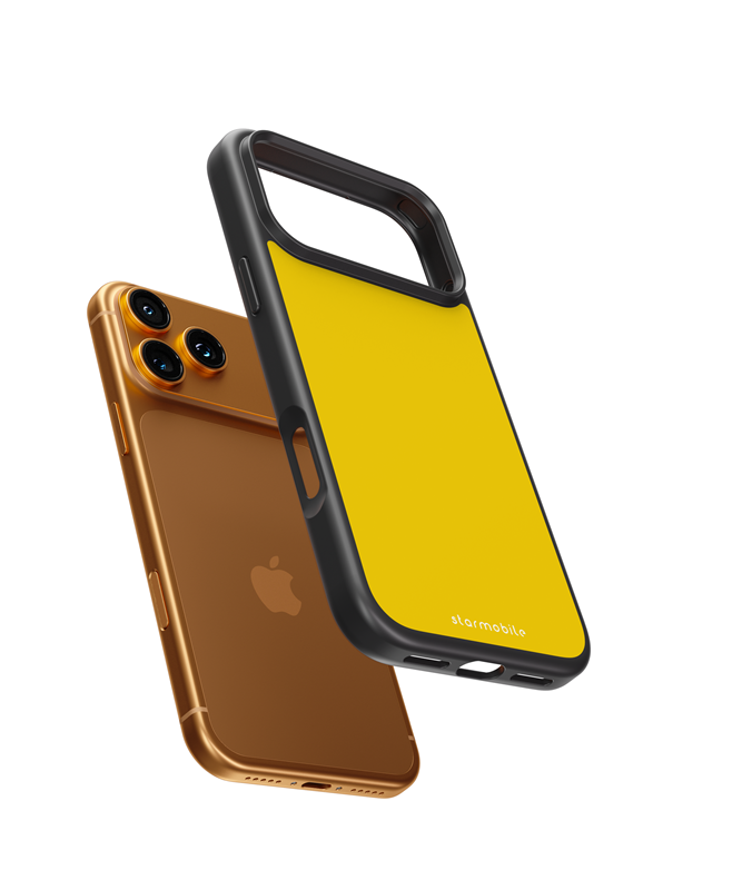 Husa Yellow Apple iPhone Impact Ultra