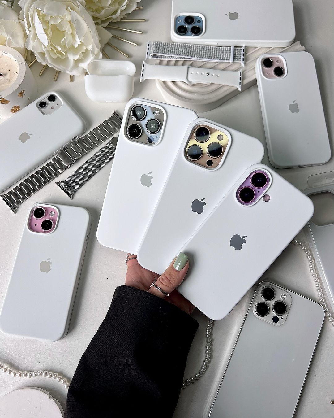 Husa Silicon iPhone White