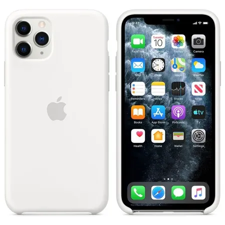 Husa Silicon iPhone White