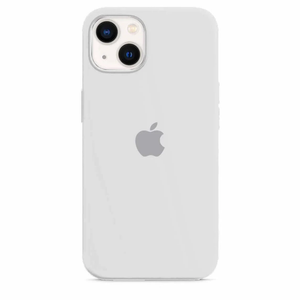 White Silicone Case iPhone