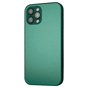 Husa de sticla/silicon Premium Protectie Camere AG GLASS Cangling Green Apple iPhone 11 - StarMobile.ro - Modă pentru telefon