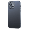 Husa de sticla/silicon Premium Protectie Camere AG GLASS Graphite Black Apple iPhone 11 - StarMobile.ro - Modă pentru telefon