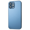 Husa de sticla/silicon Premium Protectie Camere AG GLASS Sierra Blue Apple iPhone 14 - StarMobile.ro - Modă pentru telefon