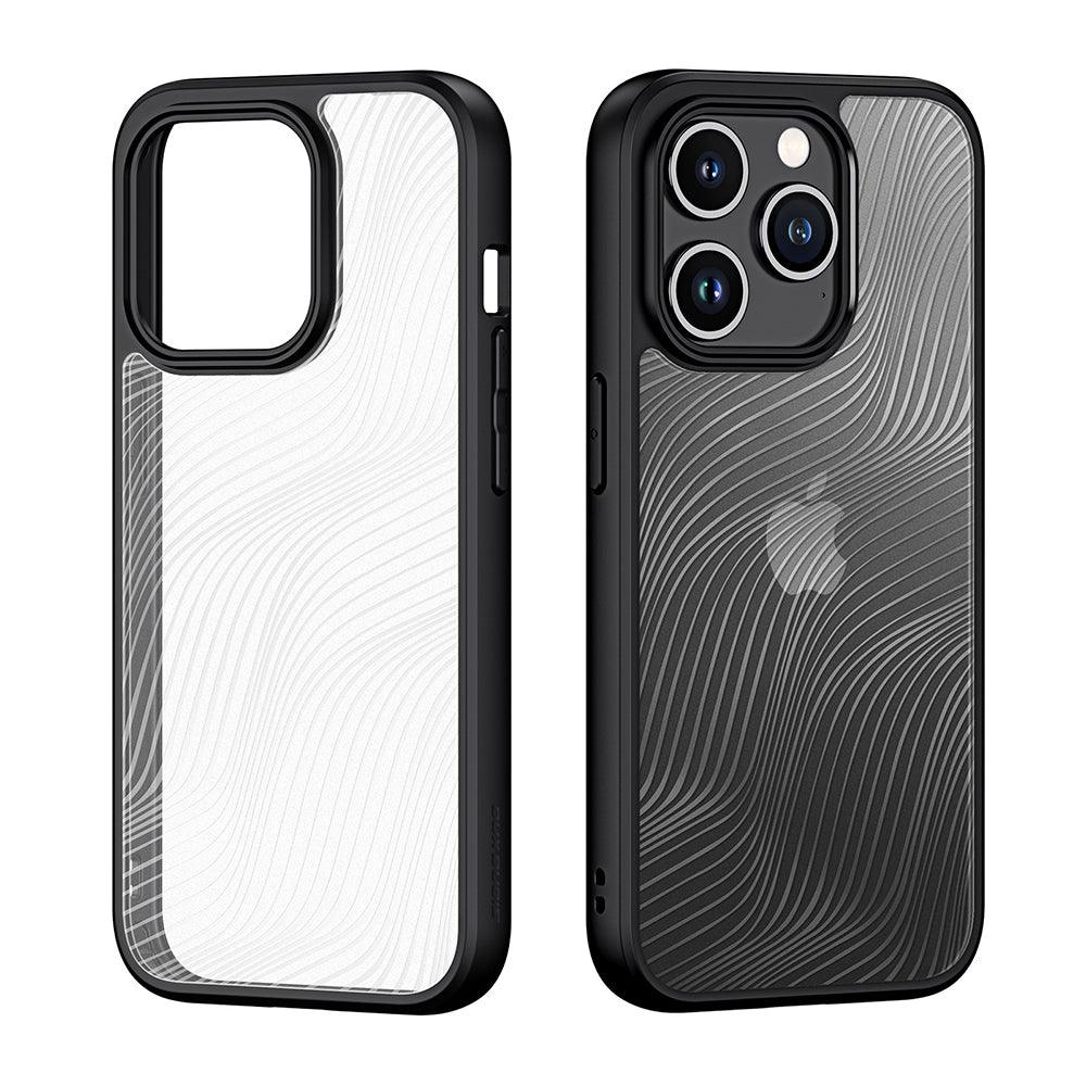 Husa Dux Ducis Aimo Series Apple iPhone 15 Pro - Black - StarMobile.ro - Modă pentru telefon