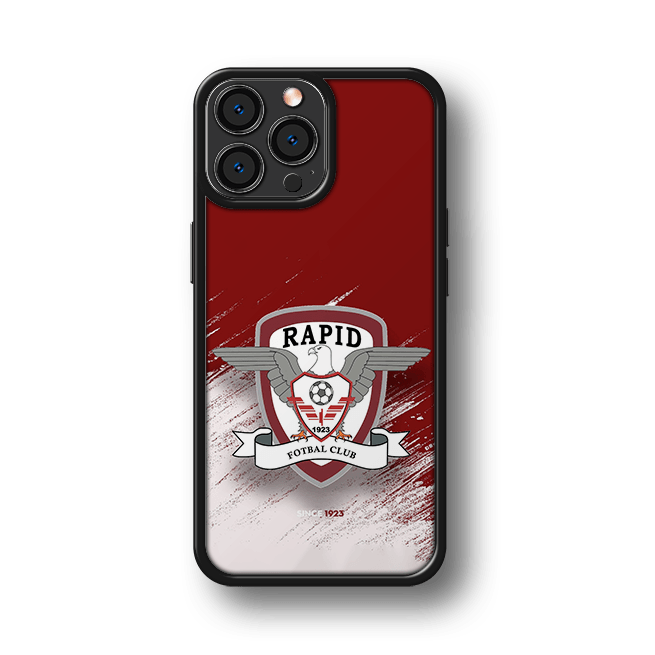 Husa Fotbal Collection Rapid 1923 Impact Ultra Apple iPhone 12 Pro Max - StarMobile.ro - Modă pentru telefon