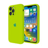 Husa Silicon Interior Microfibra Crazy Green Full Camera Apple iPhone 13 Pro - StarMobile.ro - Modă pentru telefon