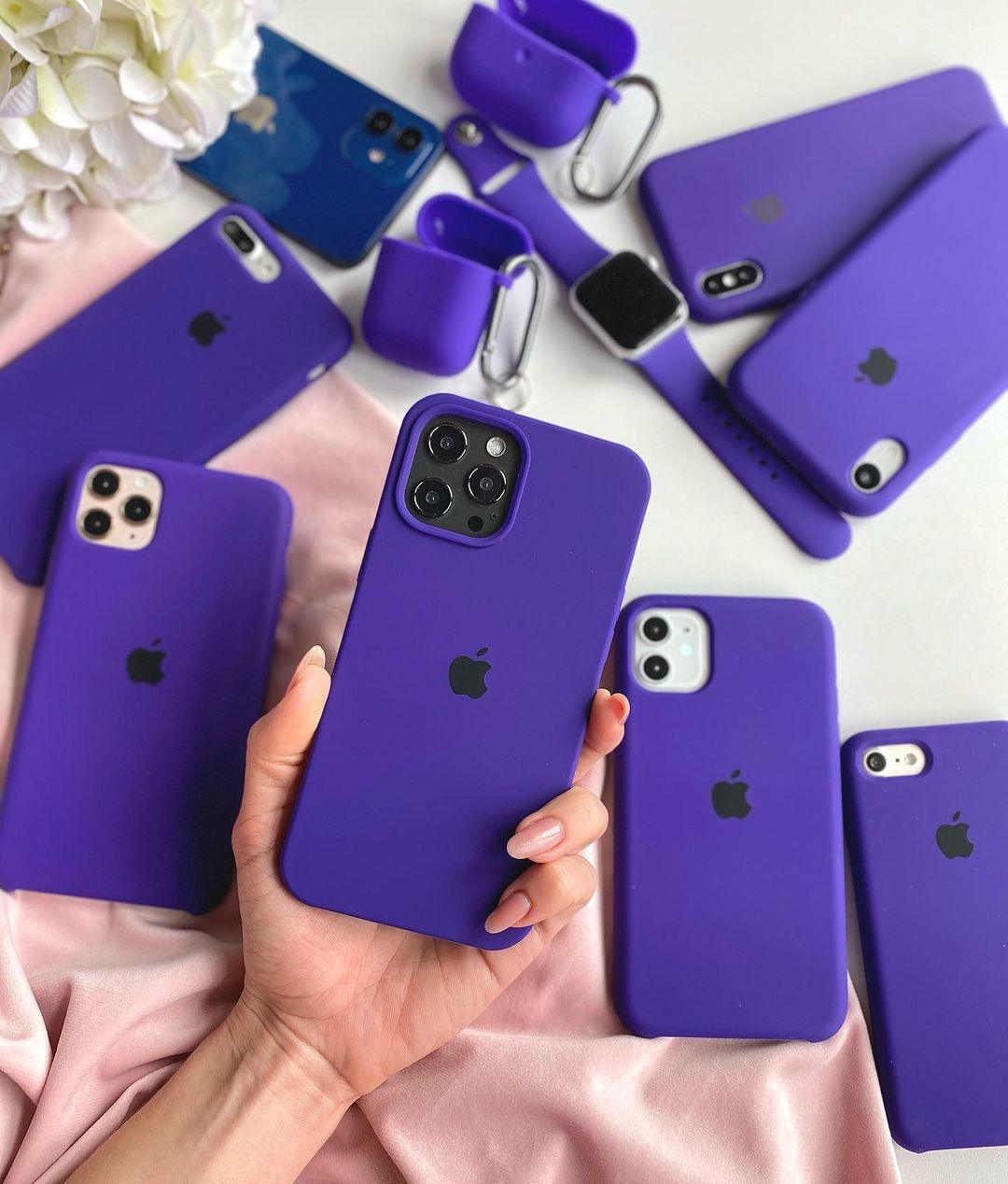 Husa Silicon Interior Microfibra Ultraviolet Apple iPhone 13 - StarMobile.ro - Modă pentru telefon