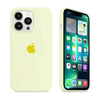 Husa Silicon Interior Microfibra Yellow Mellow Apple iPhone 13 Pro - StarMobile.ro - Modă pentru telefon