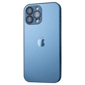 Husa sticla mata cu protectie camere Sierra Blue AG-Glass, Apple iPhone 14 Plus - StarMobile.ro - Modă pentru telefon