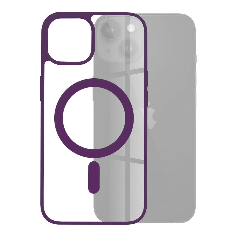 Husa Techsuit - MagSafe Pro - Purple pentru Apple iPhone 15 - StarMobile.ro - Modă pentru telefon