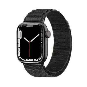 Curea Black Apple Watch 1 / 2 / 3 / 4 / 5 / 6 / 7 / 8 / SE (38 mm / 40 mm / 41 mm) - StarMobile.ro - Modă pentru telefon