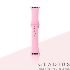 Curea ceas Silicon Pink - StarMobile.ro - Modă pentru telefon