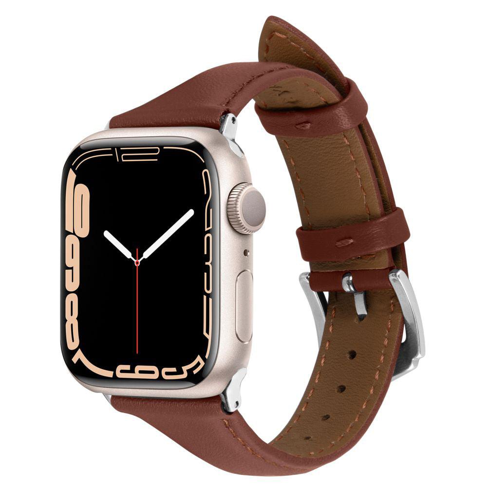 Curea Ceas Spigen - Cyrill Kajuk 32mm - Apple Watch 1 / 2 / 3 / 4 / 5 / 6 / 7 / 8 / SE / SE 2 (38 mm / 40 mm / 41 mm) - Chestnut - StarMobile.ro - Modă pentru telefon