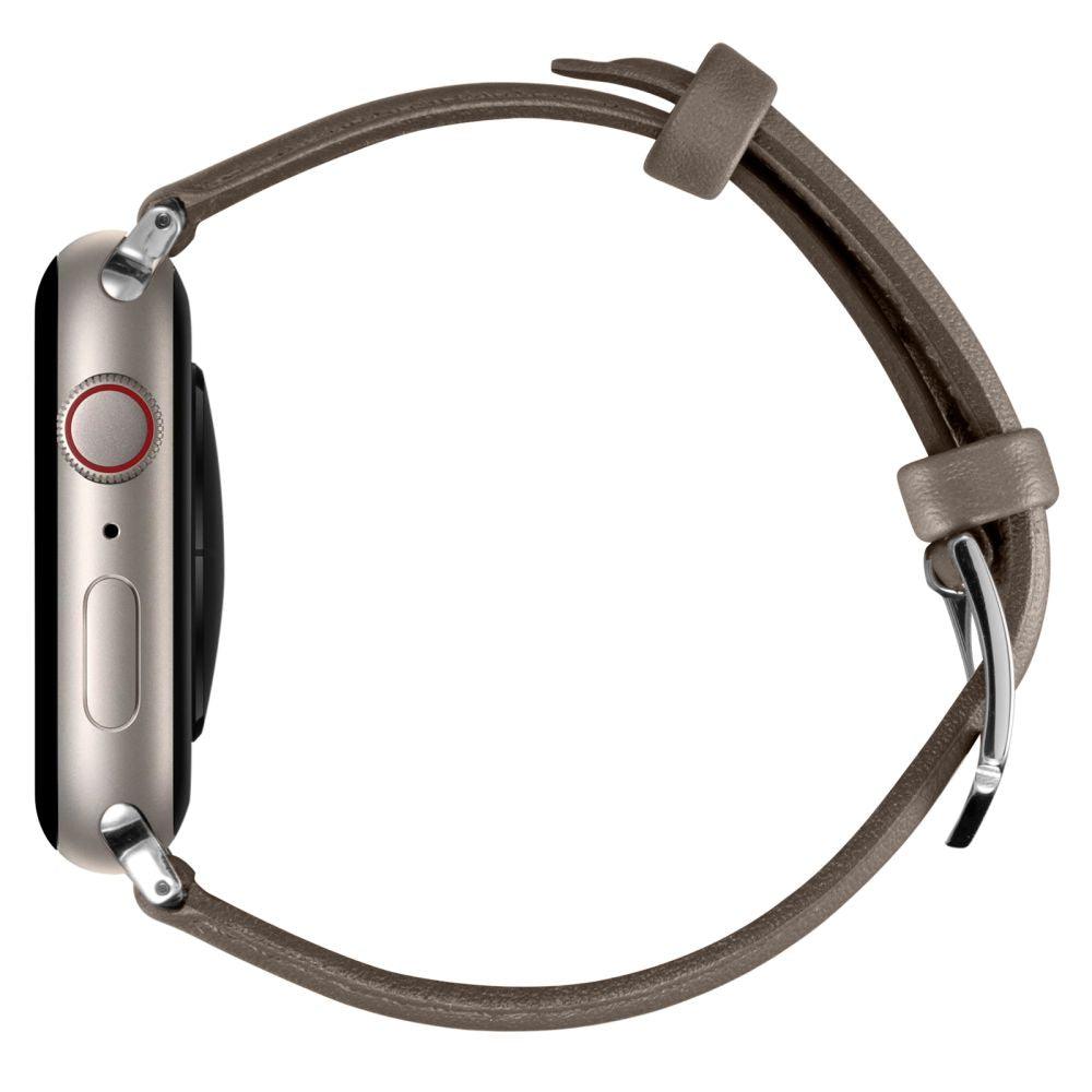 Curea Ceas Spigen - Cyrill Kajuk 32mm - Apple Watch 1 / 2 / 3 / 4 / 5 / 6 / 7 / 8 / SE / SE 2 (38 mm / 40 mm / 41 mm) - Khaki - StarMobile.ro - Modă pentru telefon