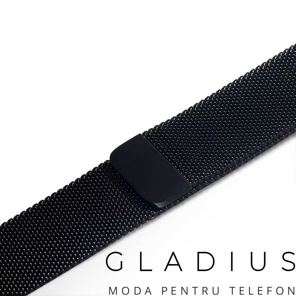 Curea Metal Apple Watch Black - StarMobile.ro - Modă pentru telefon