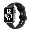 Curea pentru Apple Watch 1 / 2 / 3 / 4 / 5 / 6 / 7 / SE 38mm / 40 mm / 41 mm, Atlantic Watchband, negru - StarMobile.ro - Modă pentru telefon