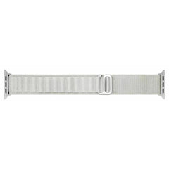 Curea Star White Apple Watch 1 / 2 / 3 / 4 / 5 / 6 / 7 / 8 / SE / Ultra (42 mm / 44 mm / 45 mm / 49 mm) - StarMobile.ro - Modă pentru telefon