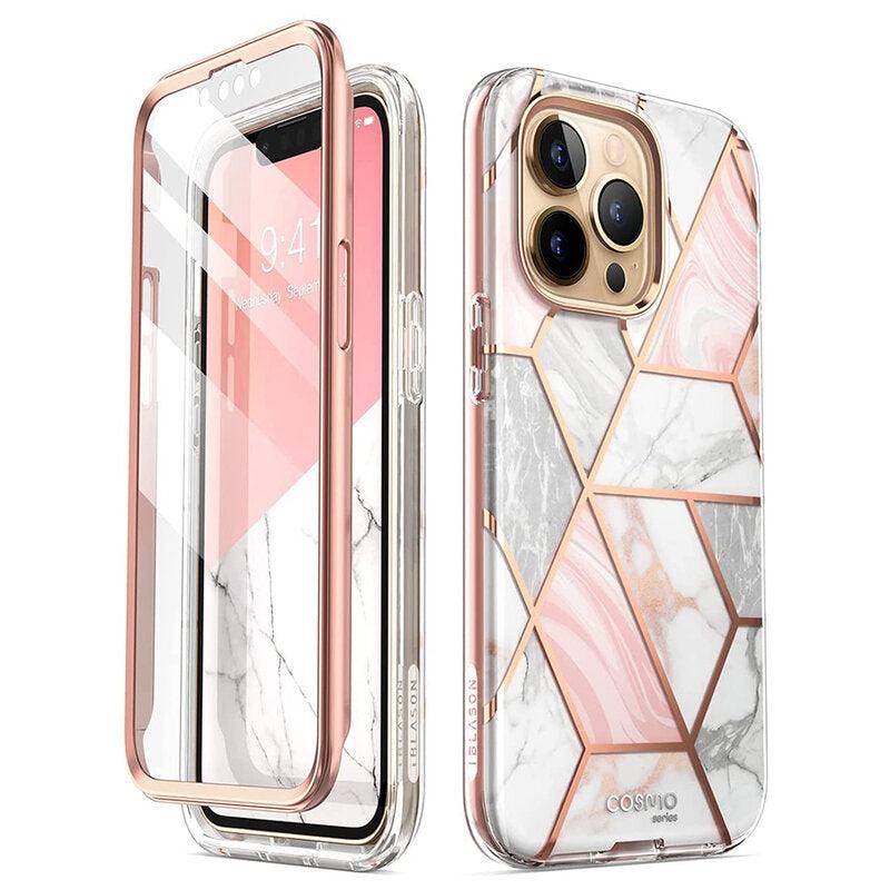 Husa I-Blason Cosmo - Marble Apple iPhone 12 Pro Max - StarMobile.ro - Modă pentru telefon